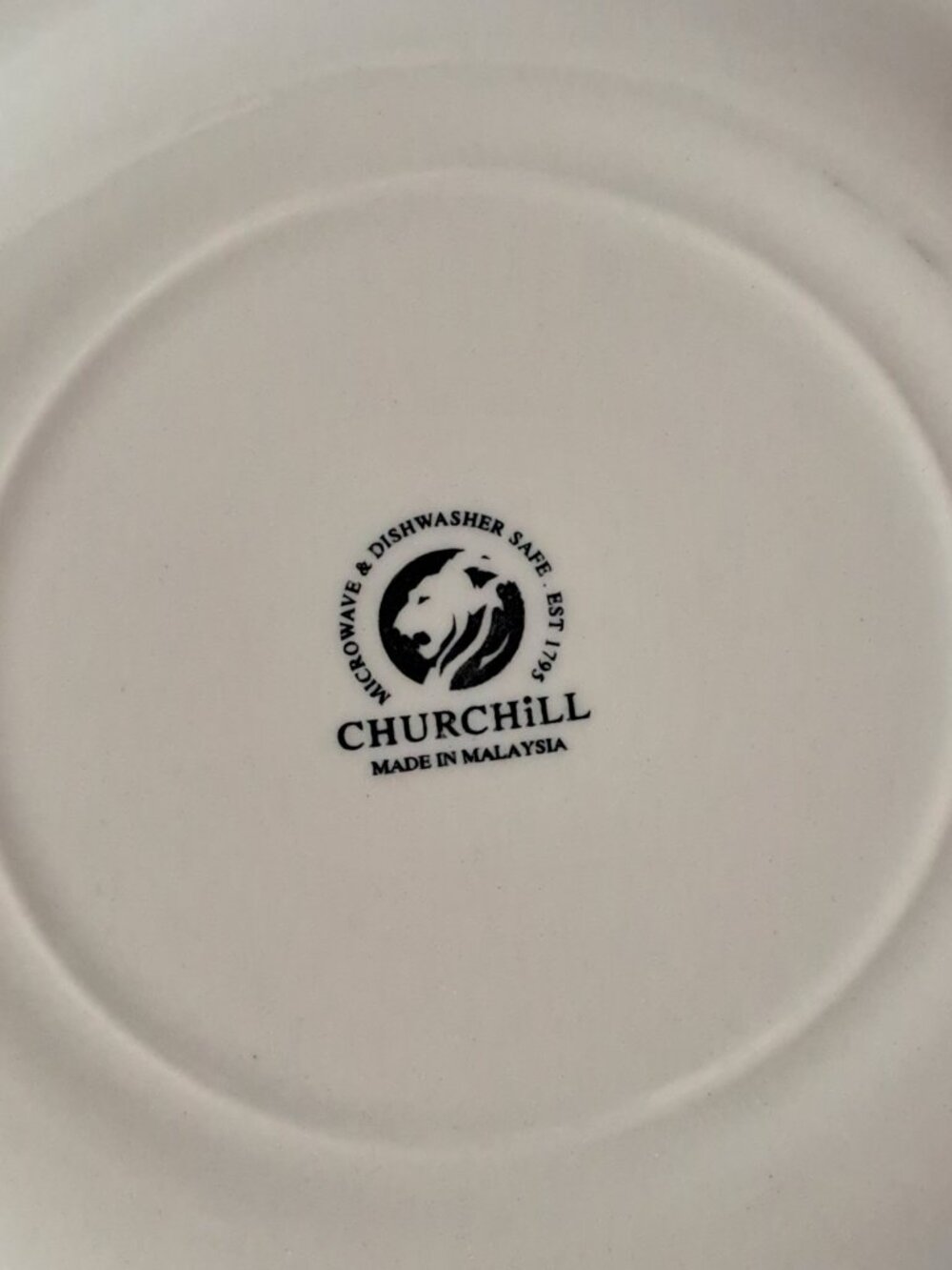 Churchill Black Rooster 8.5" Salad Plates Toile Floral Tassel Country Cottage - Picture 7 of 15